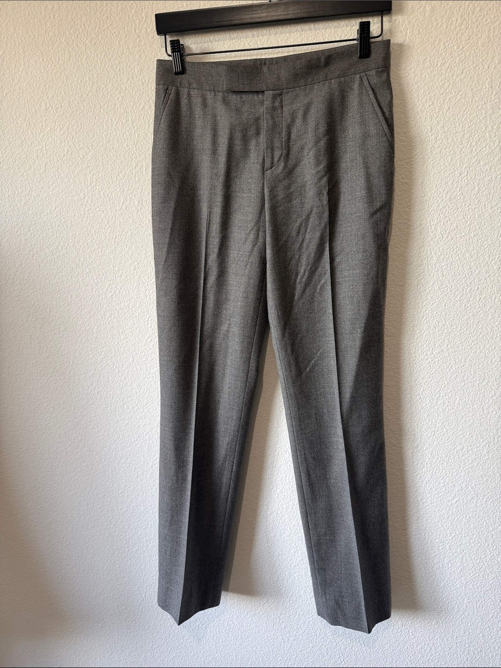 Ralph Lauren Purple Label 100% Wool Gray Trousers